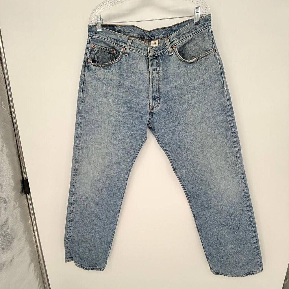 Levi's Jeans Men's 501 XX Straight Leg Blue Denim Size 38x32